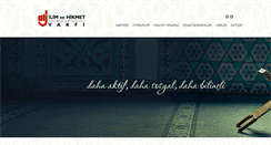 Desktop Screenshot of ilimvehikmet.org