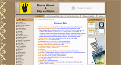 Desktop Screenshot of ilimvehikmet.com